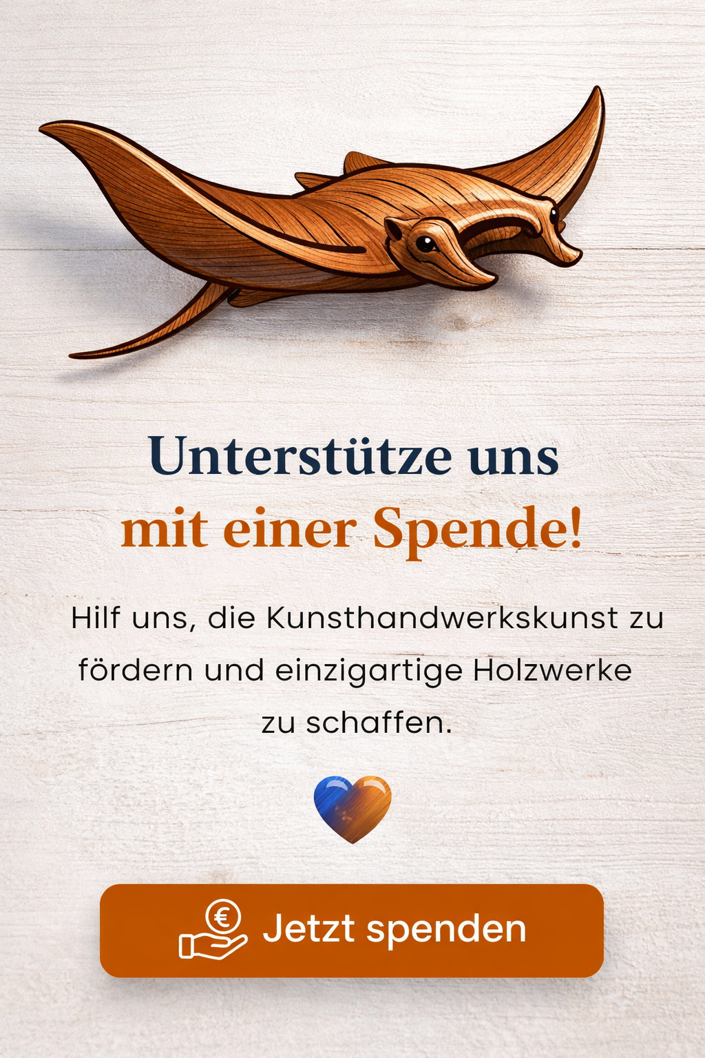 💙 Unterstütze uns mit einer Spende