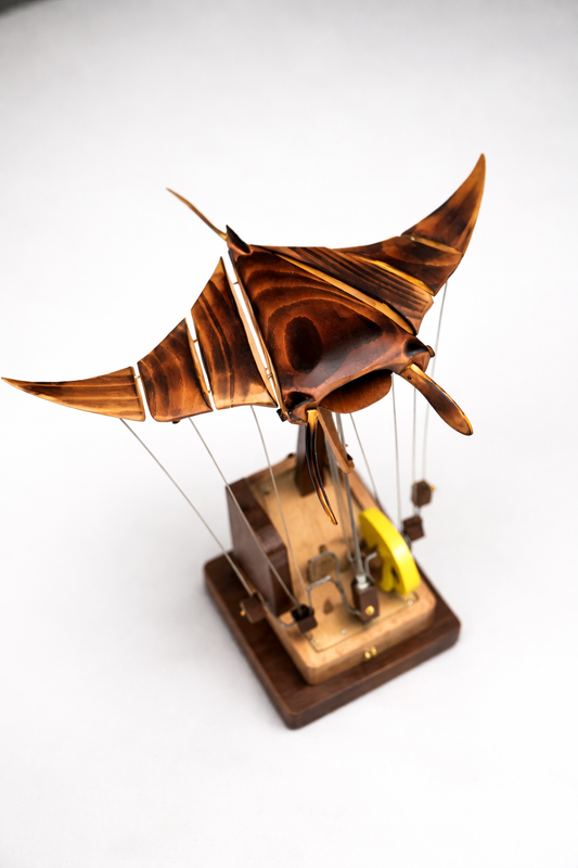 Handgefertigte Mantarochen von Hans